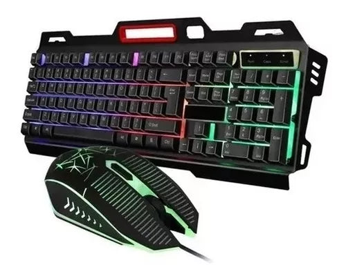 Mouse y Teclado Gamer Alámbrico ⚡